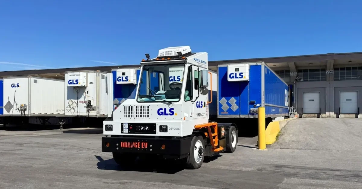 "GLS Canada" logistika mərkəzlərində "Orange EV" elektrikli terminal traktorlarını istifadəyə verdi