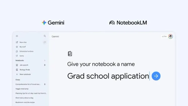 "Google" süni intellekt əsaslı "NotebookLM" alətini "Gemini" tətbiqinə tam inteqrasiya etdi