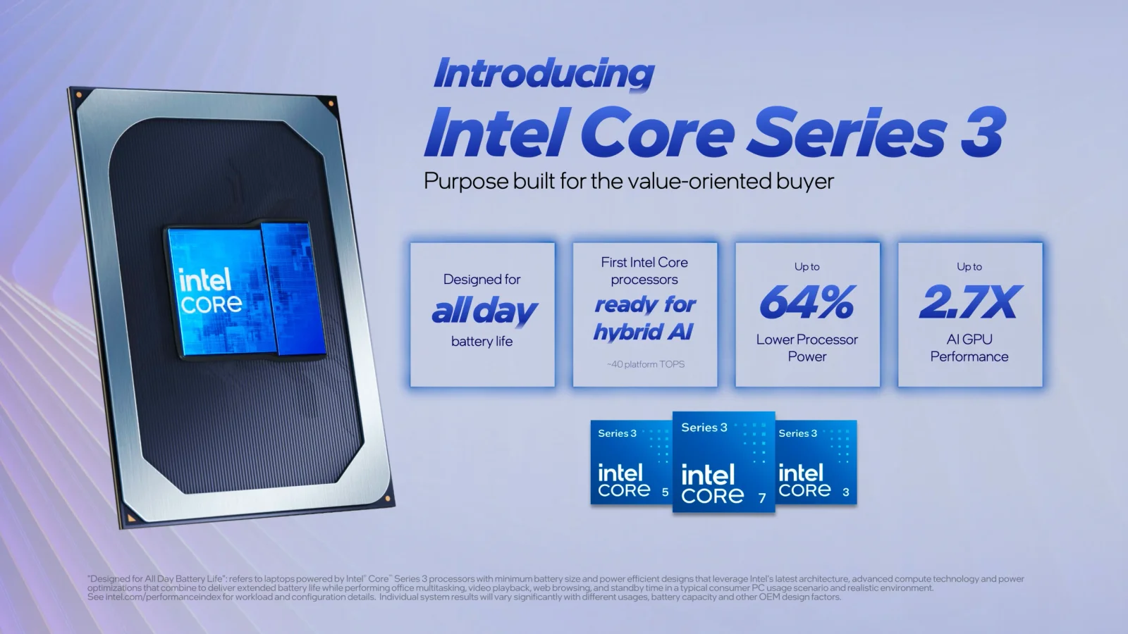 "Intel" büdcəli noutbuklar üçün nəzərdə tutulan ucuz "Panther Lake" çiplərini təqdim etdi