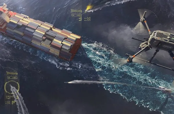 "DARPA" ticarət gəmilərini hərbi gəmilərsiz qorumaq üçün "Pulling Guard" proqramını işə salır