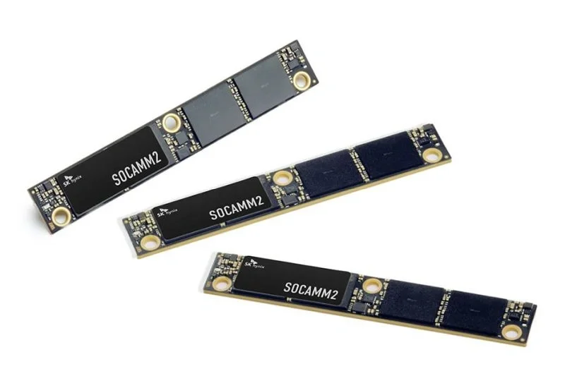 "SK hynix" "Nvidia Vera Rubin" üçün 192 GB həcmli "SOCAMM2" yaddaş modullarının istehsalına başladı