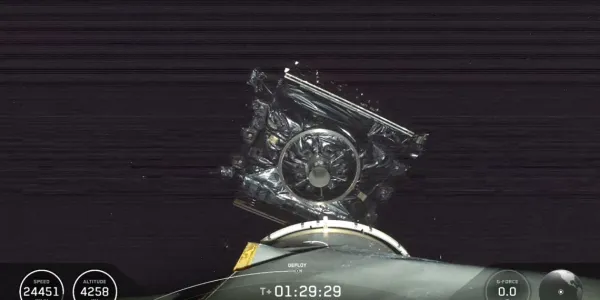 "SpaceX" ABŞ Kosmik Qüvvələri üçün sonuncu "GPS III" peykini uğurla orbitə çıxarıb