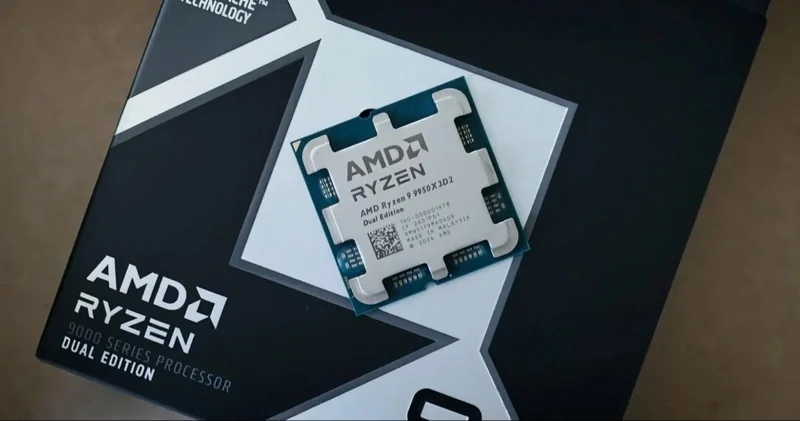 "AMD Ryzen 9 9950X3D2" prosessorunun icmalı: İşdə 4% sürətli, oyunlarda isə fərq yoxdur