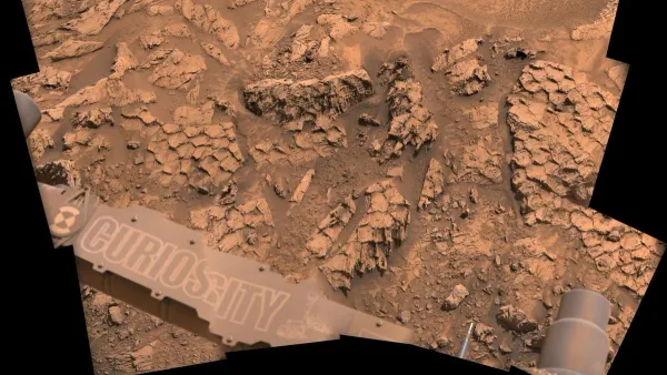 "NASA"-nın "Curiosity" marsoxodu Marsda "əjdaha pulcuqları"na bənzəyən süxurlar kəşf edib