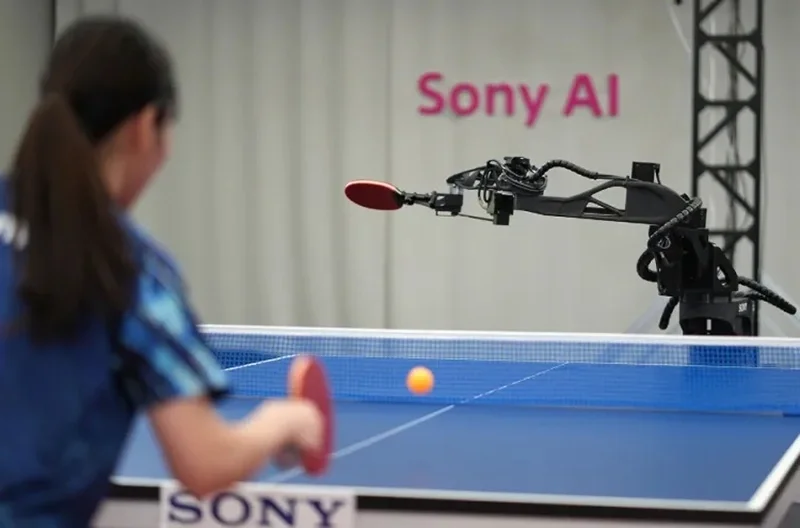 "Sony" şirkətinin "Ace" robotu stolüstü tennisdə peşəkar oyunçuları məğlub edən ilk sistem oldu