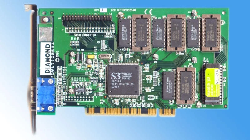 Entuziast köhnə "S3 Virge DX 4MB" videokartının VBIOS-unu sındıraraq qara rəngi bərpa edib