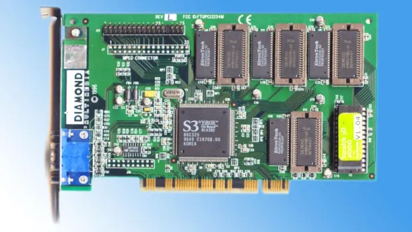 Entuziast köhnə "S3 Virge DX 4MB" videokartının VBIOS-unu sındıraraq qara rəngi bərpa edib