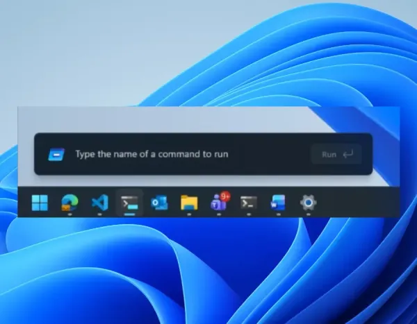 "Microsoft" qaranlıq rejimə malik yenilənmiş "Windows 11 Run" menyusunu sınaqdan keçirir
