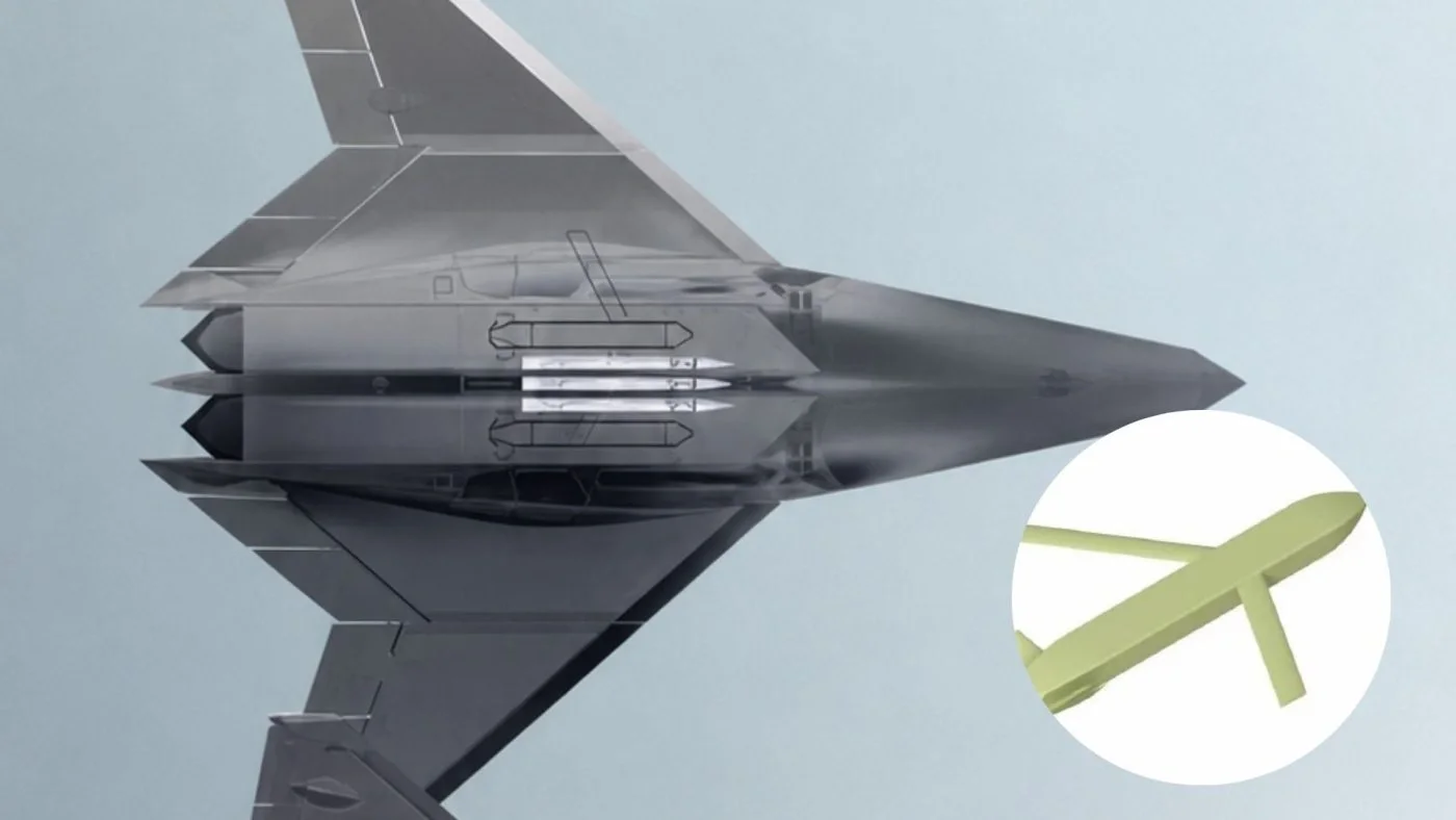 Çin "J-20" və "J-35" qırıcıları üçün 1300 km mənzilli yeni kompakt stels-raket hazırlayır