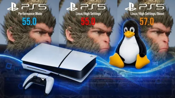 "PlayStation 5" Konsolunda "Linux" Sistemi "Steam" Oyunlarında Nativə Yaxın Performans Göstərib