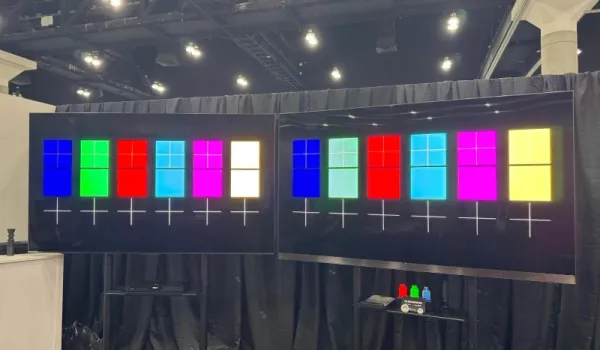 "Nanosys" şirkəti RGB LED televizorlarının əsas çatışmazlıqlarını nümayiş etdirdi