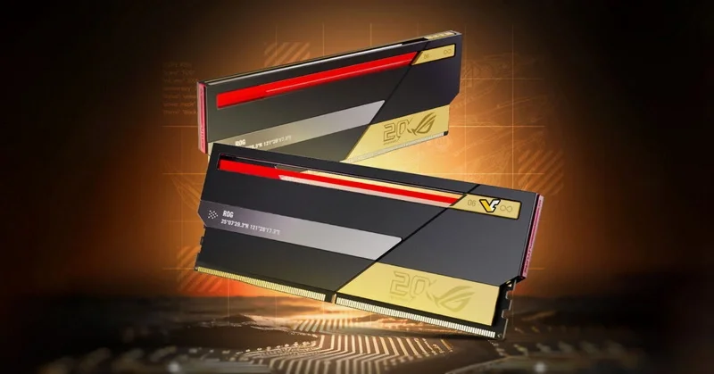 "Asus" şirkəti 880 dollar qiymətində ilk "ROG DDR5 RGB Edition 20" operativ yaddaşını təqdim edib