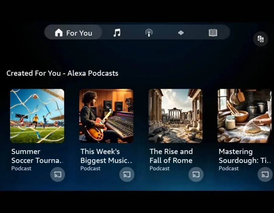 "Amazon"un "Alexa Plus" səsli köməkçisi süni intellekt əsaslı podkastlar yaratmaq funksiyasını aldı