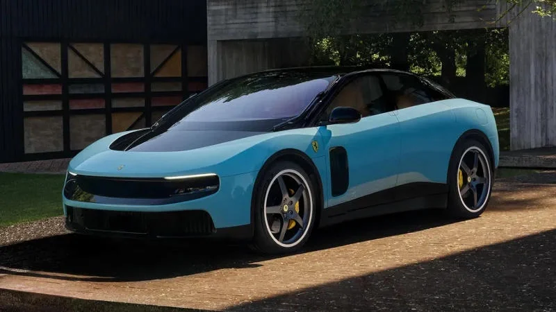 Ferrari ilk elektrik avtomobili olan Luce modelini təqdim edib