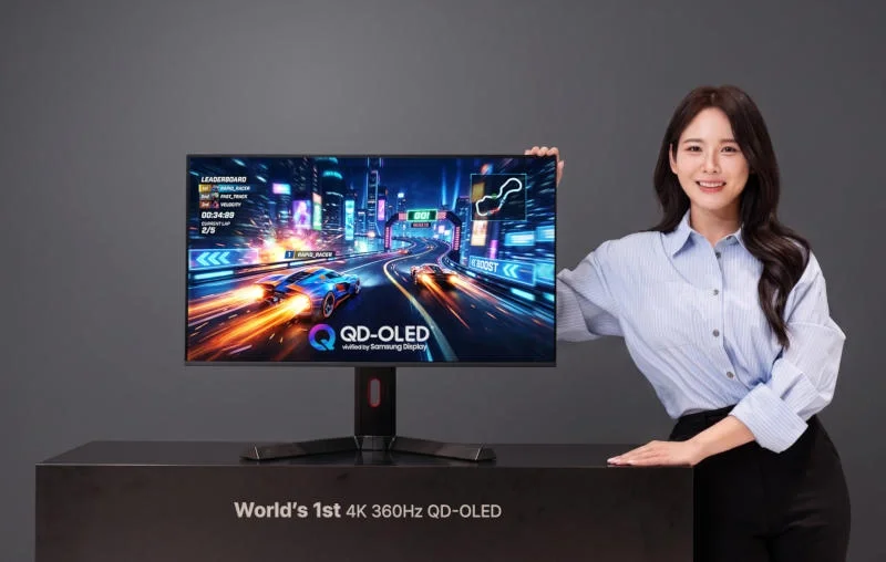 Samsung Display 4K 360 Hz və Full HD 680 Hz dəstəkli QD-OLED panelini təqdim edib