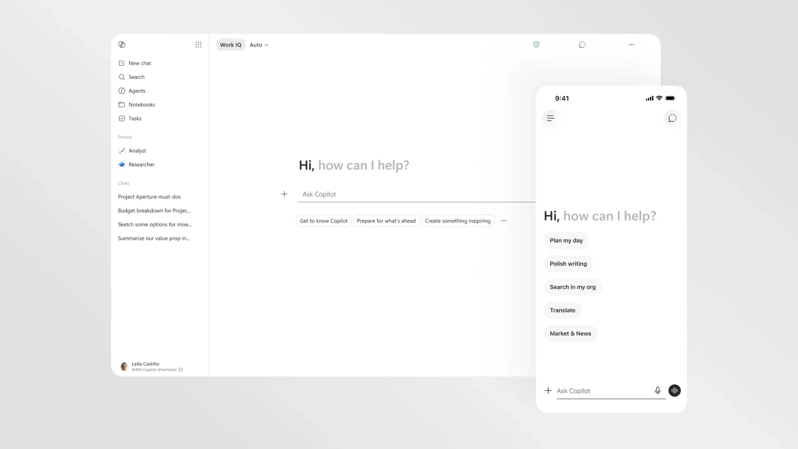Microsoft 365 Copilot yeniləndi: Daha sürətli və funksional dizayn