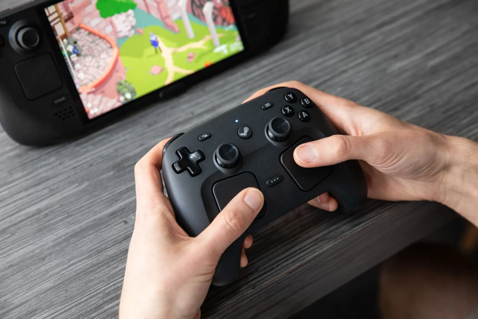 Steam Controller vasitəsilə musiqi səsləndirmək mümkündür