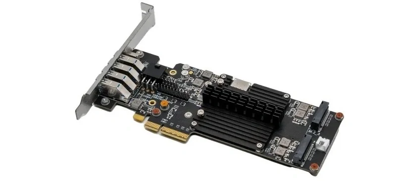 WisdPi şirkəti AMD B650 çipsetini genişləndirmə kartına çevirdi