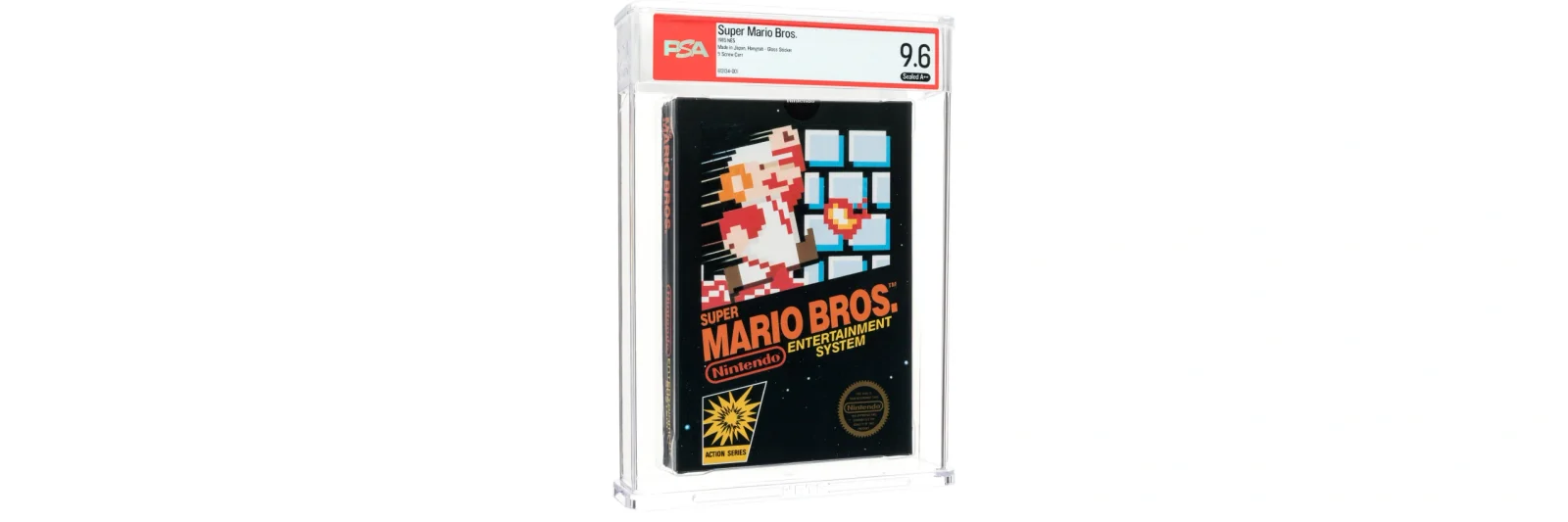 Nadir “Super Mario Bros.” nüsxəsi 3 milyon ABŞ dollarına satılaraq yeni rekorda imza atdı