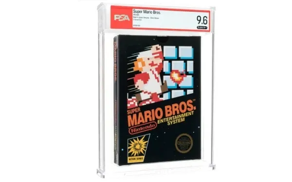 Nadir "Super Mario Bros." oyunu hərracda rekord qiymətə satılıb