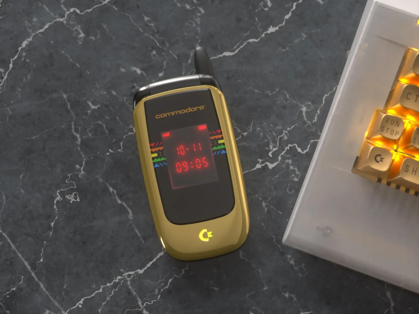 Əfsanəvi "Commodore" brendi "Callback 8020" adlı yeni qapaqlı telefonunu təqdim edir