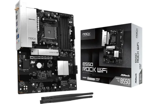 ASRock "Socket AM4" platforması üçün yeni "B550 Rock WiFi" ana lövhəsini buraxdı