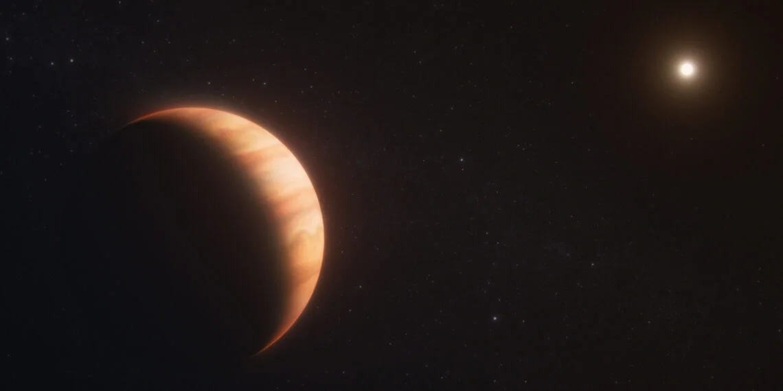 James Webb teleskopu ilk dəfə ağ cırtdan ulduzun ətrafındakı planeti tədqiq edib