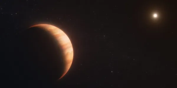 James Webb teleskopu ilk dəfə ağ cırtdan ulduzun ətrafındakı planeti tədqiq edib