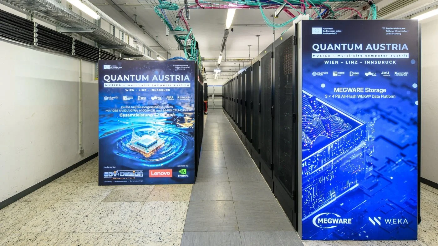 Avstriya 45 petaflops gücündə olan "MUSICA" superkompüterini işə saldı