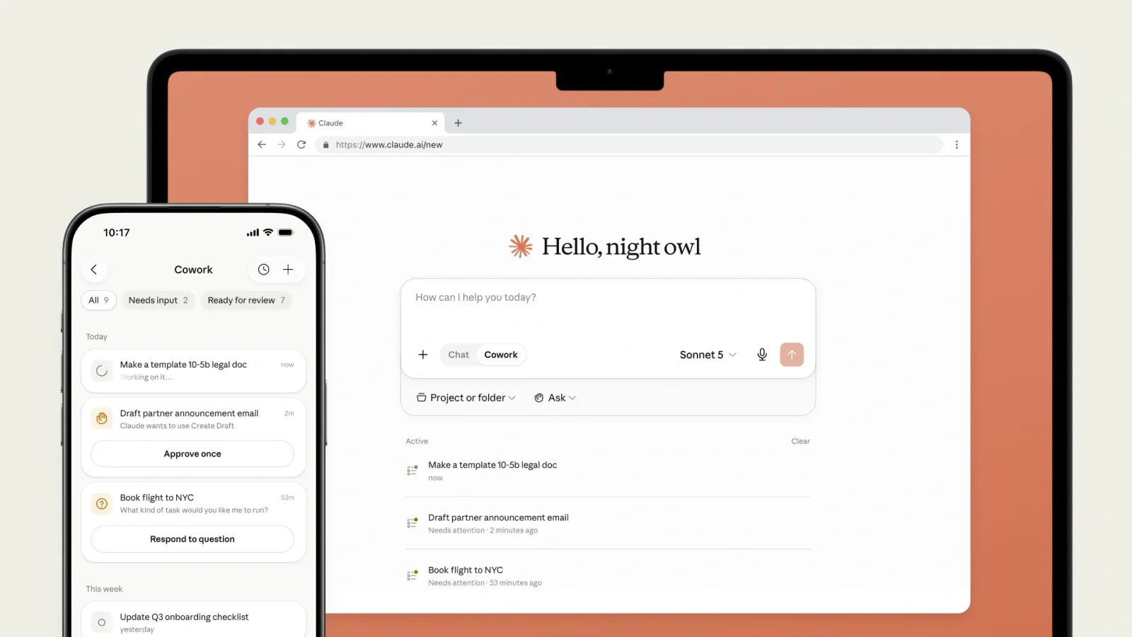 Anthropic “Claude Cowork” platformasını mobil və veb üçün istifadəyə verdi