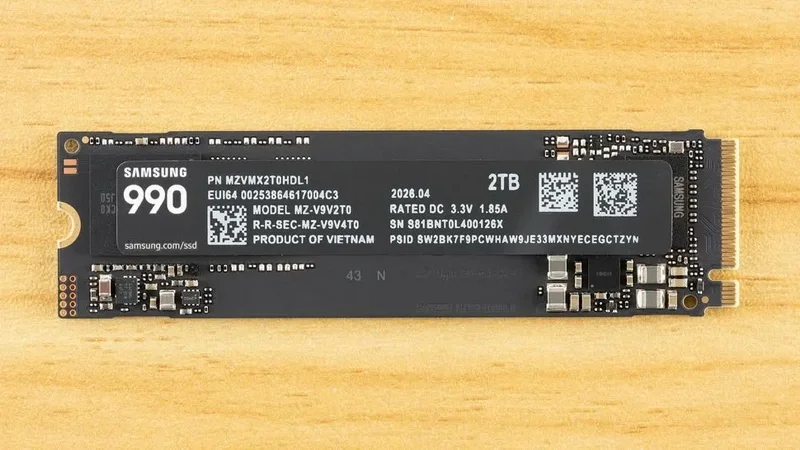 Samsung yeni "Samsung 990" SSD seriyasını satışa çıxarıb
