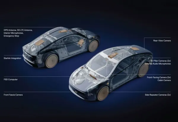 Tesla "Cybercab" modelində "Starlink" peyk antenası niyə quraşdırılıb?