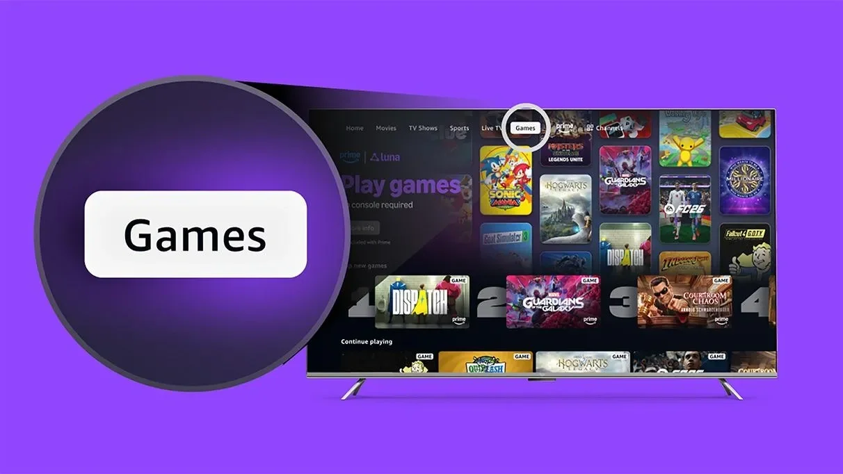 Amazon Prime Video istifadəçiləri üçün yeni oyun bölməsini istifadəyə verib