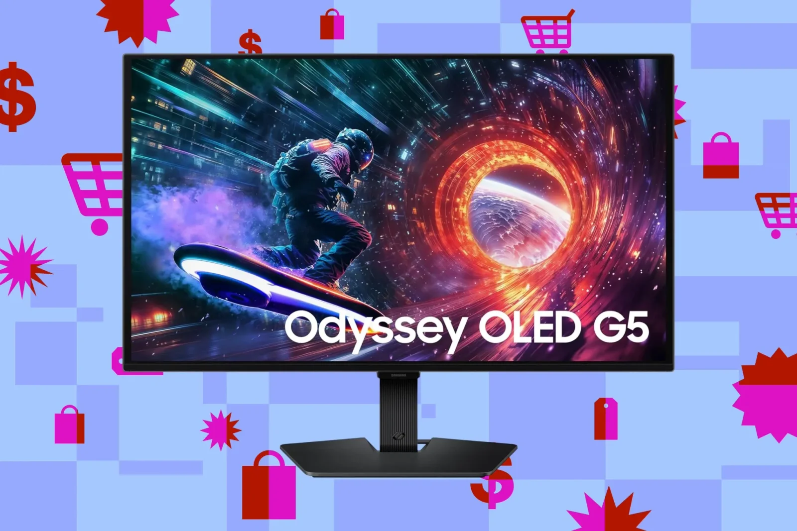 Samsung-un 27 düymlük QD-OLED oyun monitoru 300 ABŞ dollarına endirildi