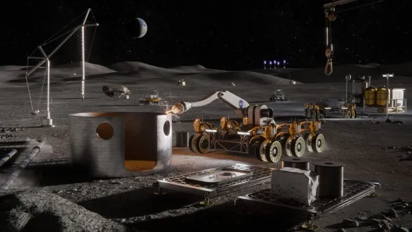 NASA-nın Ay bazası üçün avtonom tikinti texnikası hazırlanır