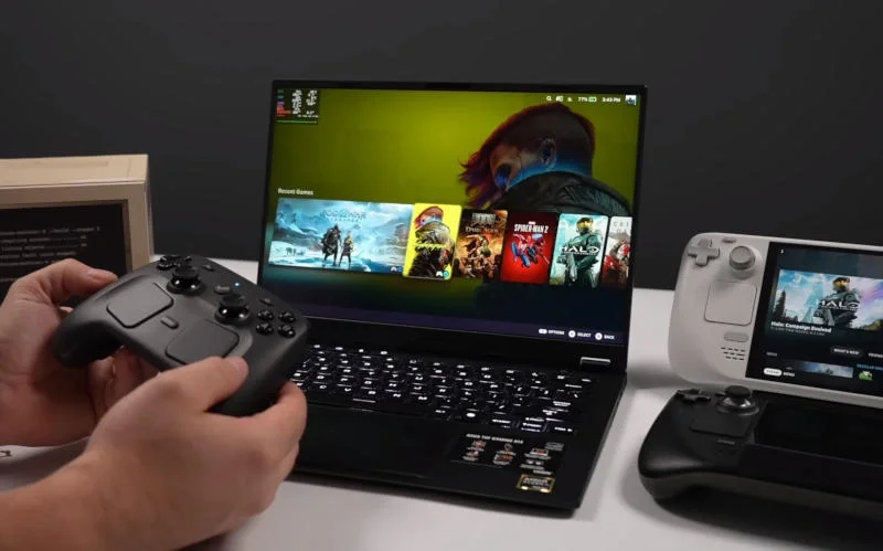 SteamOS əməliyyat sistemi "Asus TUF Gaming A14" noutbukunda sınaqdan keçirilib