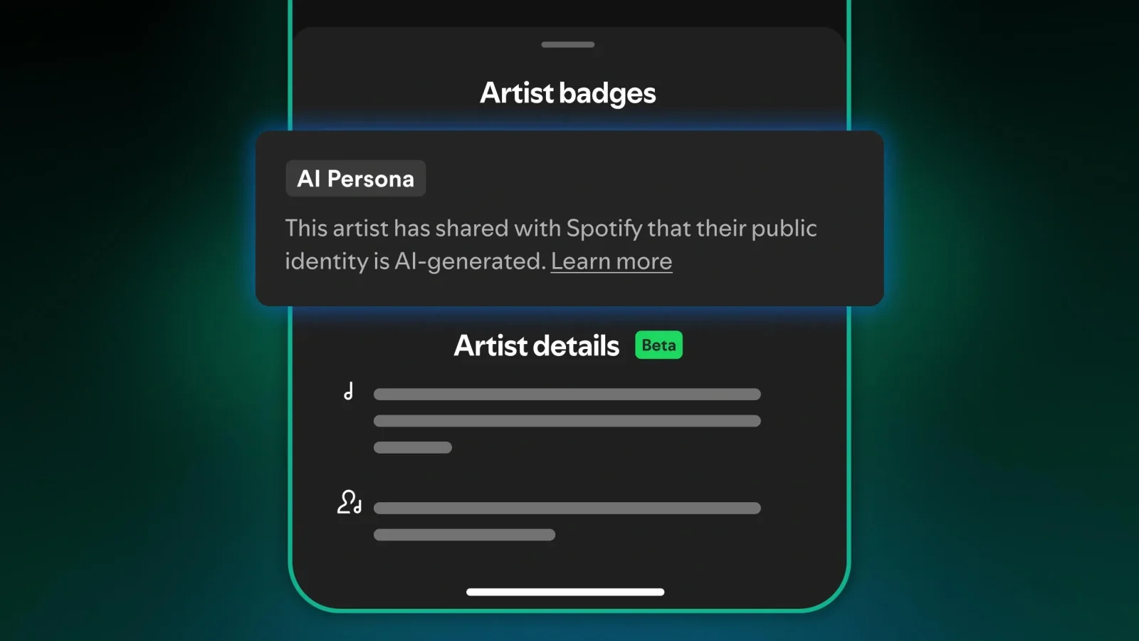 Spotify süni intellekt tərəfindən yaradılan ifaçıları tövsiyə siyahısından çıxarır