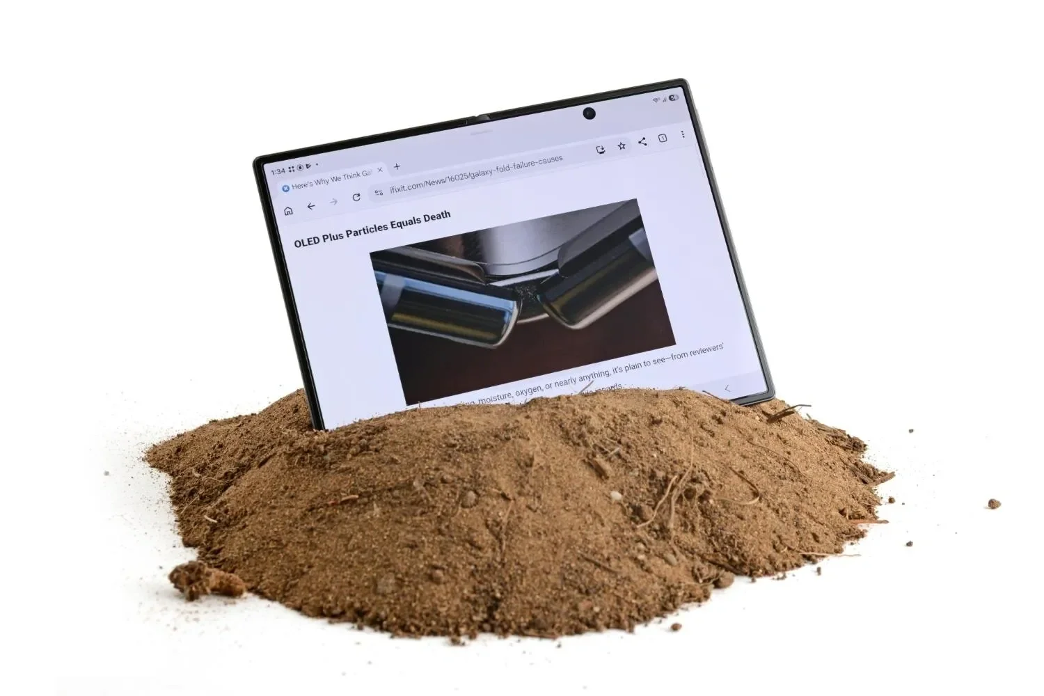 Samsung Galaxy Z Fold 8: Toz və qum problemi hələ də qalır