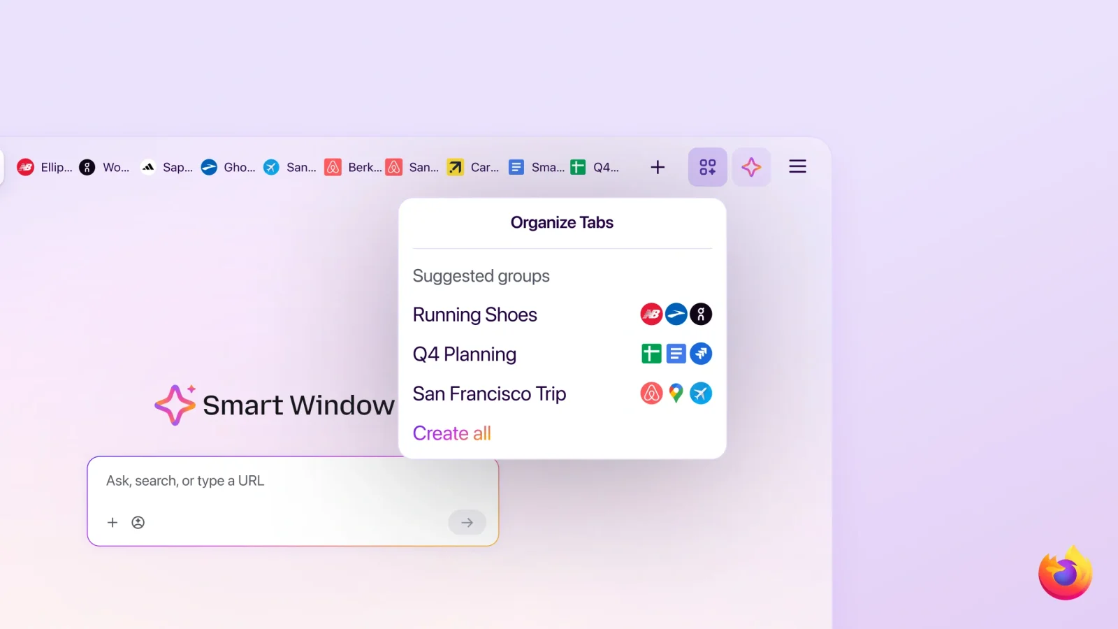 Firefox brauzerində "Smart Window": Süni intellektlə daha səmərəli naviqasiya