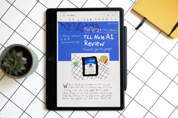 TCL Note A1: Yazı təcrübəsi və planşet funksionallığını birləşdirən yeni cihaz