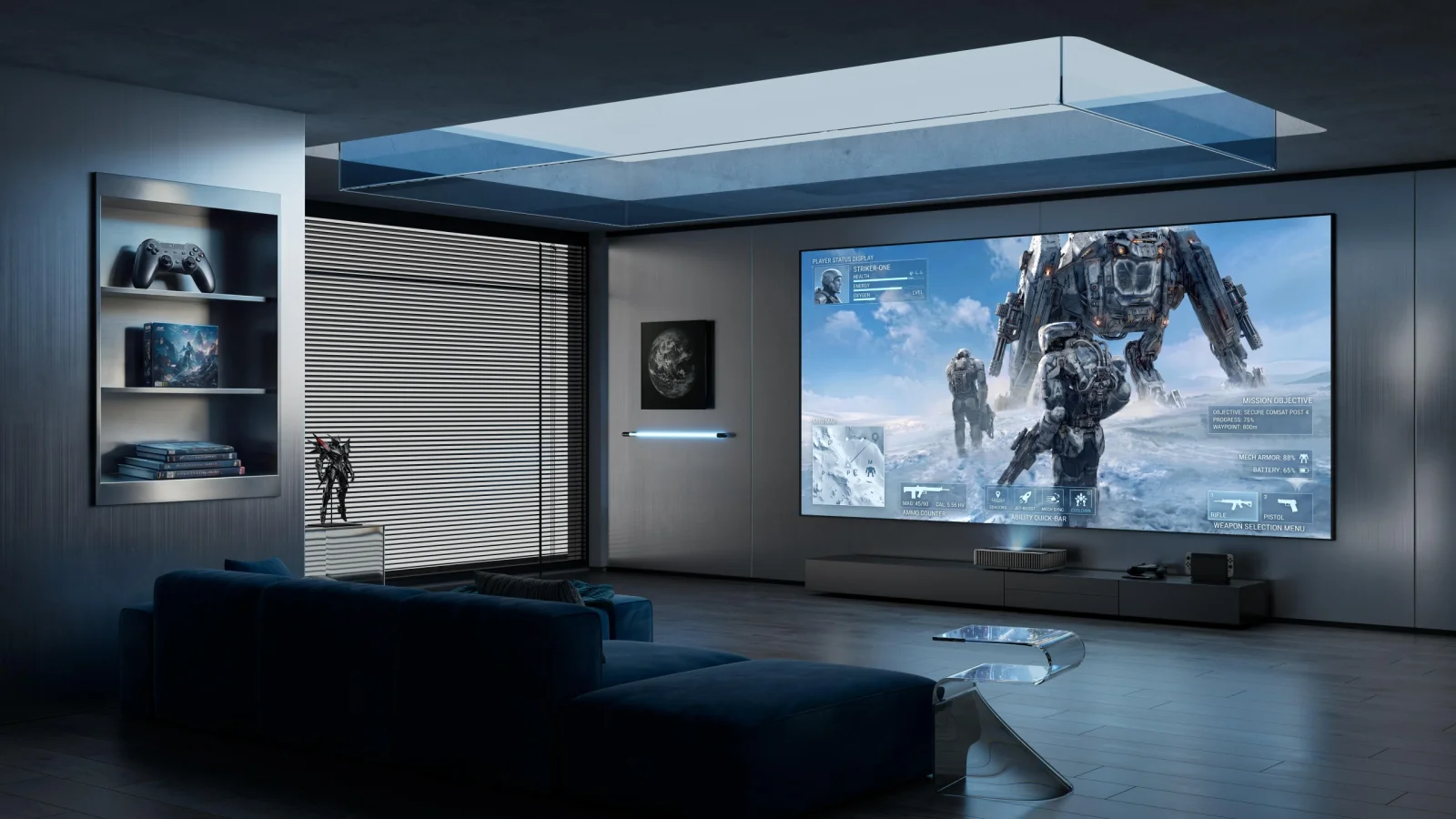 Awol Vision-dan yeni LuxVision: Optik linza sürüşməsinə malik ilk 4K 120Hz proyektor