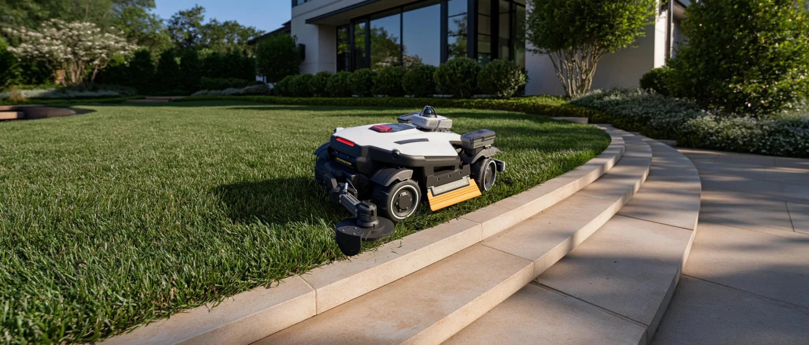 Yeni robot qazonbiçənlər kənar sahələri avtomatik təmizləyəcək