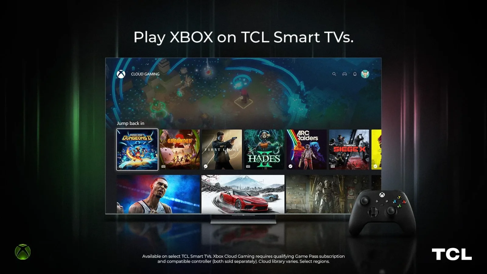 Microsoft və TCL əməkdaşlığı: Xbox tətbiqi smart televizorlara inteqrasiya olunur