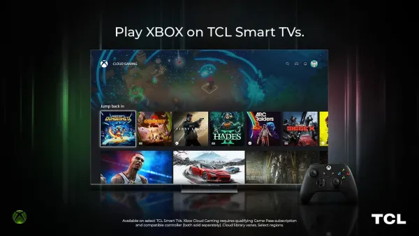 Microsoft və TCL əməkdaşlığı: Xbox tətbiqi smart televizorlara inteqrasiya olunur