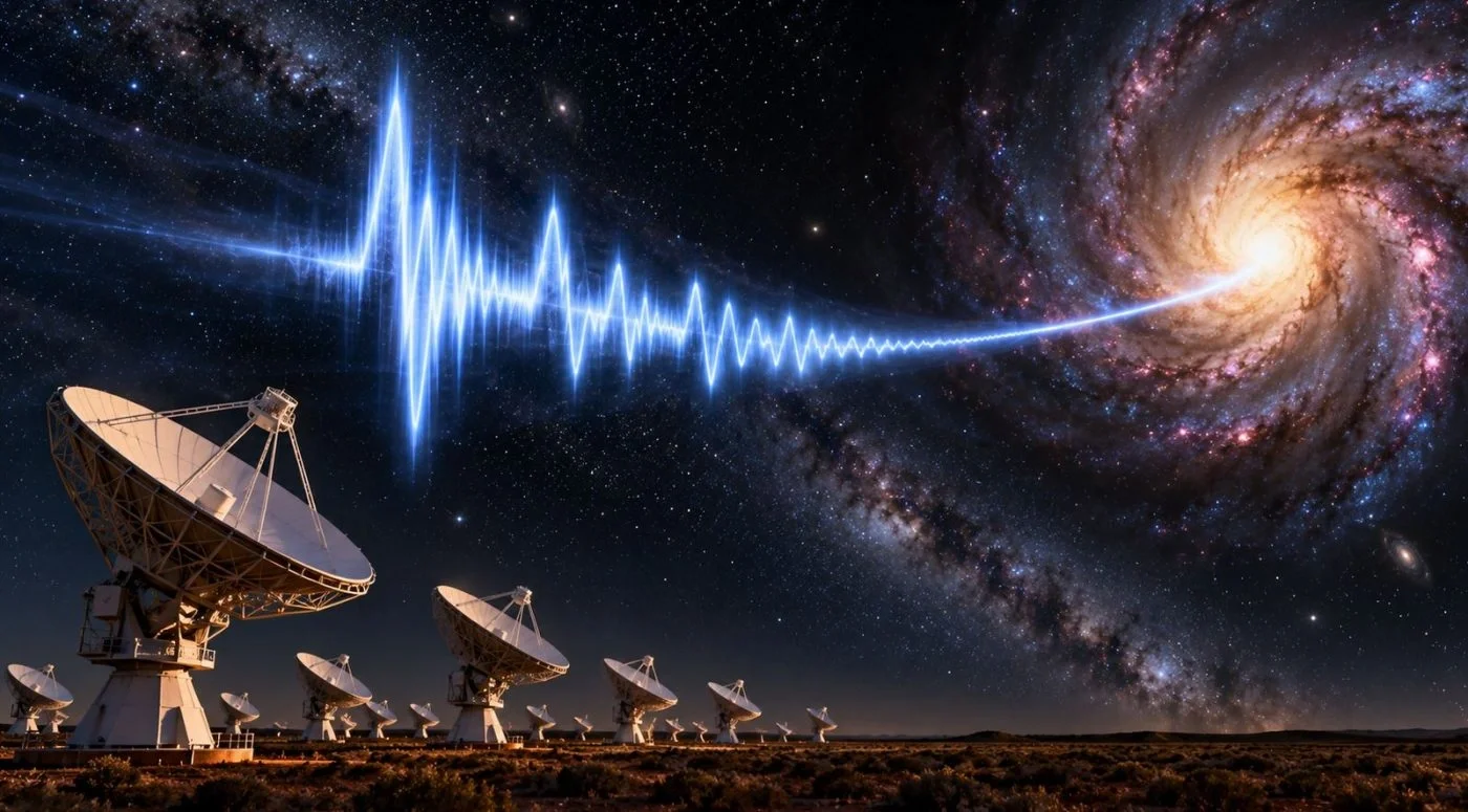 Alimlər ilk dəfə 150 MHz tezliyində sürətli radio siqnal aşkar edib