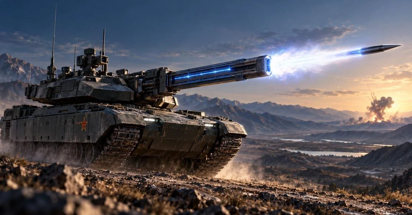 Çin 450 km mənzilli nüvə mühərrikli tank konsepsiyasını açıqladı