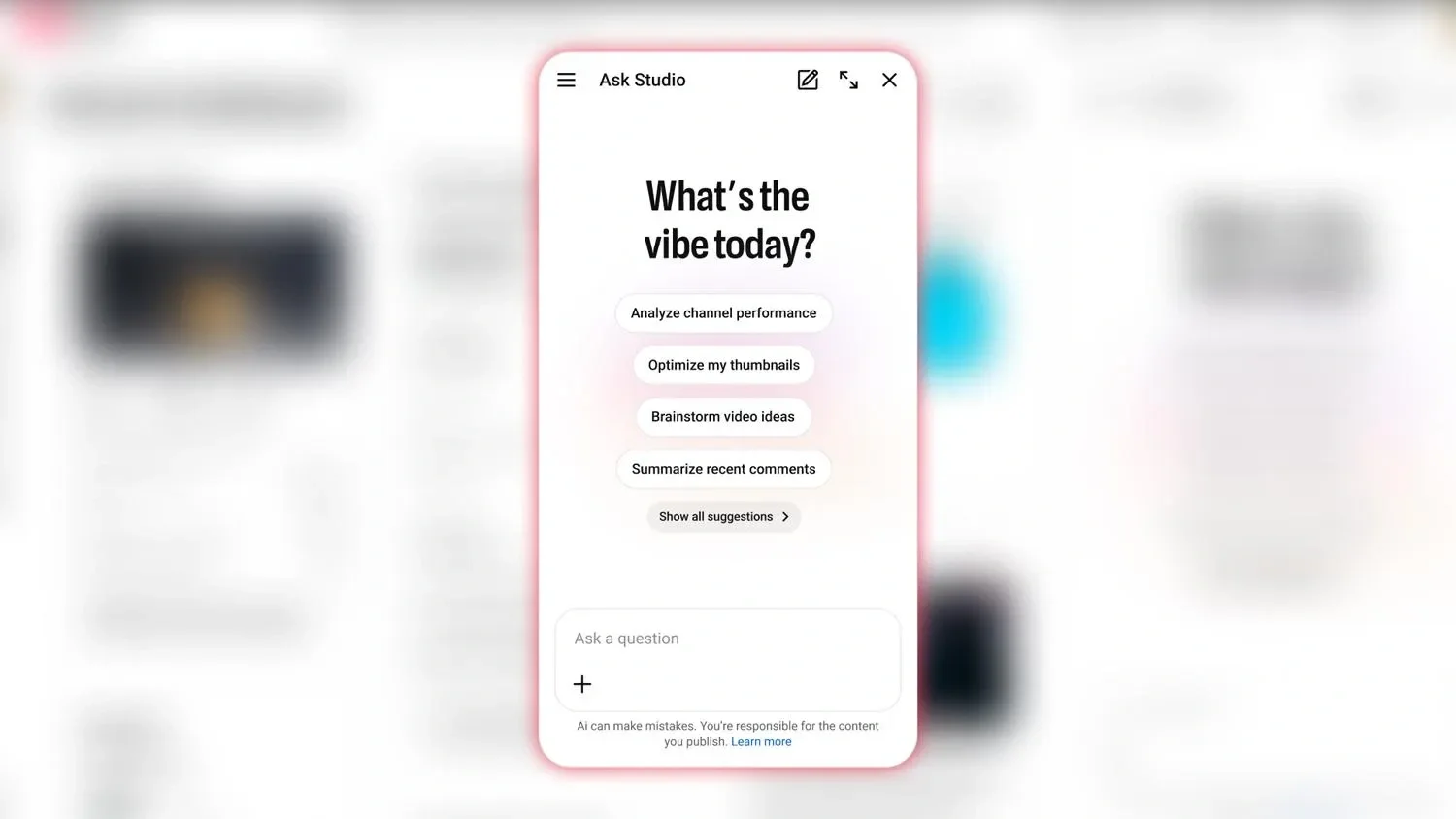 YouTube süni intellekt vasitəsilə kontent yaradıcıları üçün yeni imkanlar təqdim edir