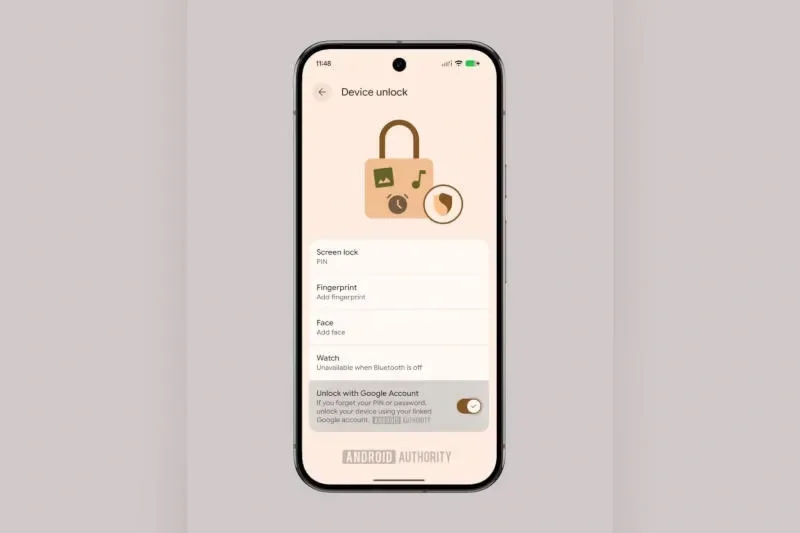 Android 17 yeniliyi: Unudulmuş PIN-kodlar artıq problem yaratmayacaq