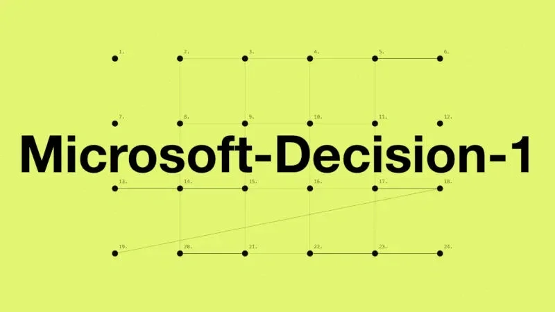 Microsoft-Decision-1: Qərar qəbul edən yeni süni intellekt modeli təqdim edilib