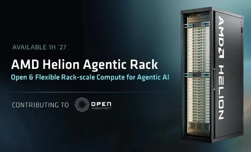 AMD 32 768 nüvəli "Zen 6" əsaslı "Helion" server rəfini təqdim edib
